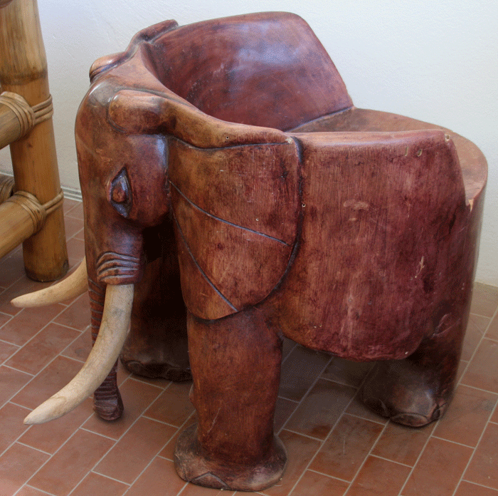 poltroncina elefante africana